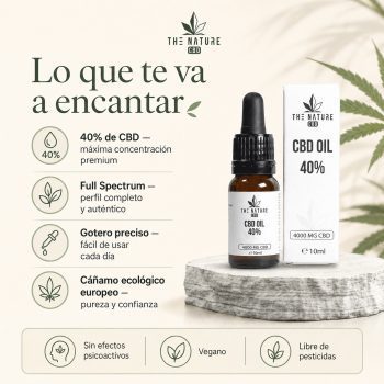 Aceite 40% beneficios