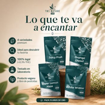 Pack flores beneficios