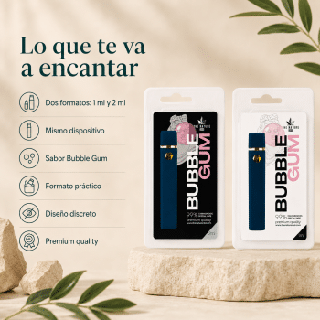 Vaper Bubblegum 10-OH beneficios