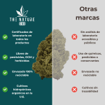 Comparativa flor Gelato CBD