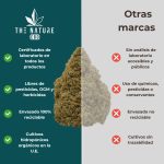 Comparativa flor Orange Diesel CBD